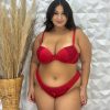 Conjunto Carla — Conjuntos de Lingerie, Conjuntos Plus Size — SKU 317368. Cor: Romance, Marinho, Rubro, Preto. Tamanho: GG, 48, 50, 52