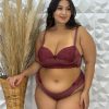 Conjunto Néia — Conjuntos de Lingerie, Conjuntos Plus Size — SKU 317217. Cor: Romance, Marinho, Rubro, Preto. Tamanho: GG, 48, 50, 52