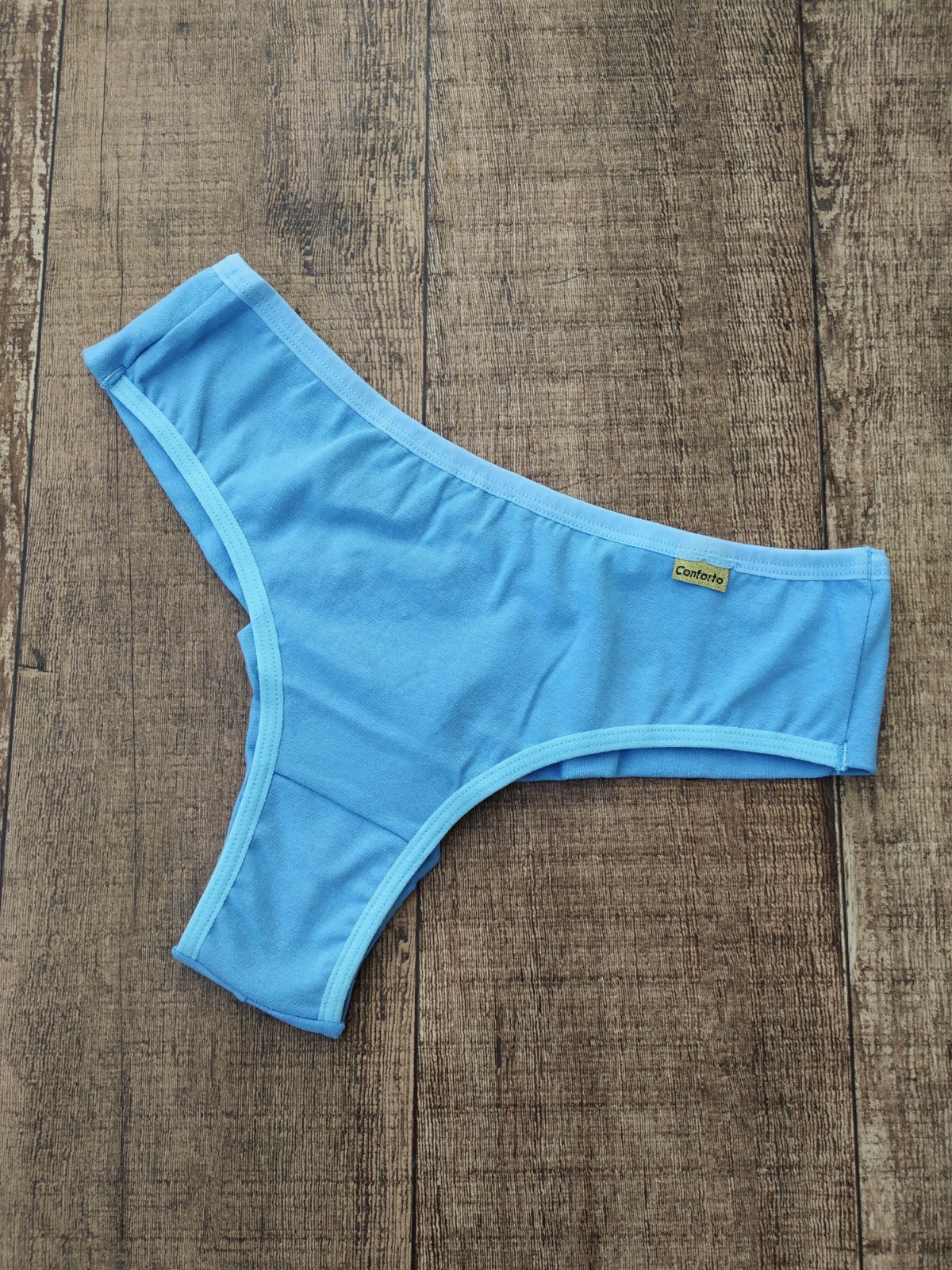 Calcinha Algodão Fio Duplo Estela — Calcinhas Femininas, Leve Tudo com Desconto — SKU 402719. Cor: Frozen, Lilás, Romance, Teos. Tamanho: M, G, GG