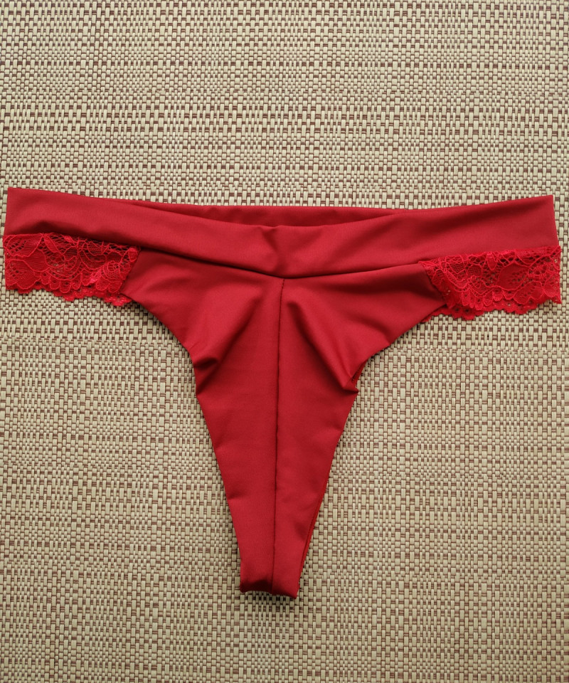 Calcinha Fio Duplo Plus Size – Vania — Calcinhas Femininas, Calcinhas Plus Size — SKU 486682. Cor: Romance, Marinho, Rubro, Preto. Tamanho: 48, 50, 52