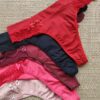 Calcinha Fio Duplo Plus Size – Vania — Calcinhas Femininas, Calcinhas Plus Size — SKU 486682. Cor: Romance, Marinho, Rubro, Preto. Tamanho: 48, 50, 52