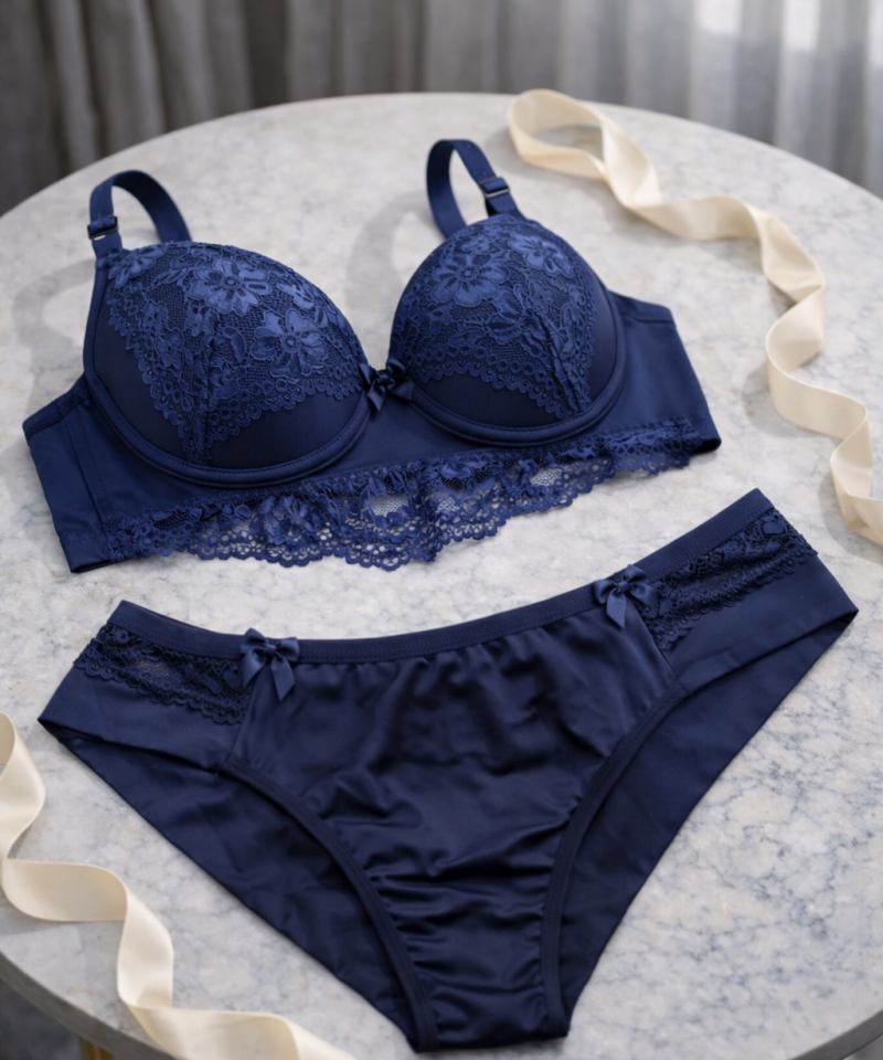 Conjunto Néia — Conjuntos de Lingerie, Conjuntos Plus Size — SKU 317217. Cor: Romance, Marinho, Rubro, Preto. Tamanho: GG, 48, 50, 52
