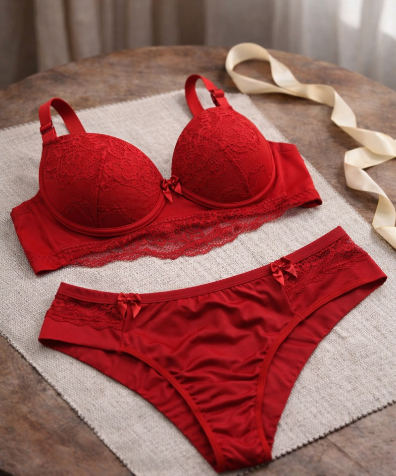 Conjunto Néia — Conjuntos de Lingerie, Conjuntos Plus Size — SKU 317217. Cor: Romance, Marinho, Rubro, Preto. Tamanho: GG, 48, 50, 52