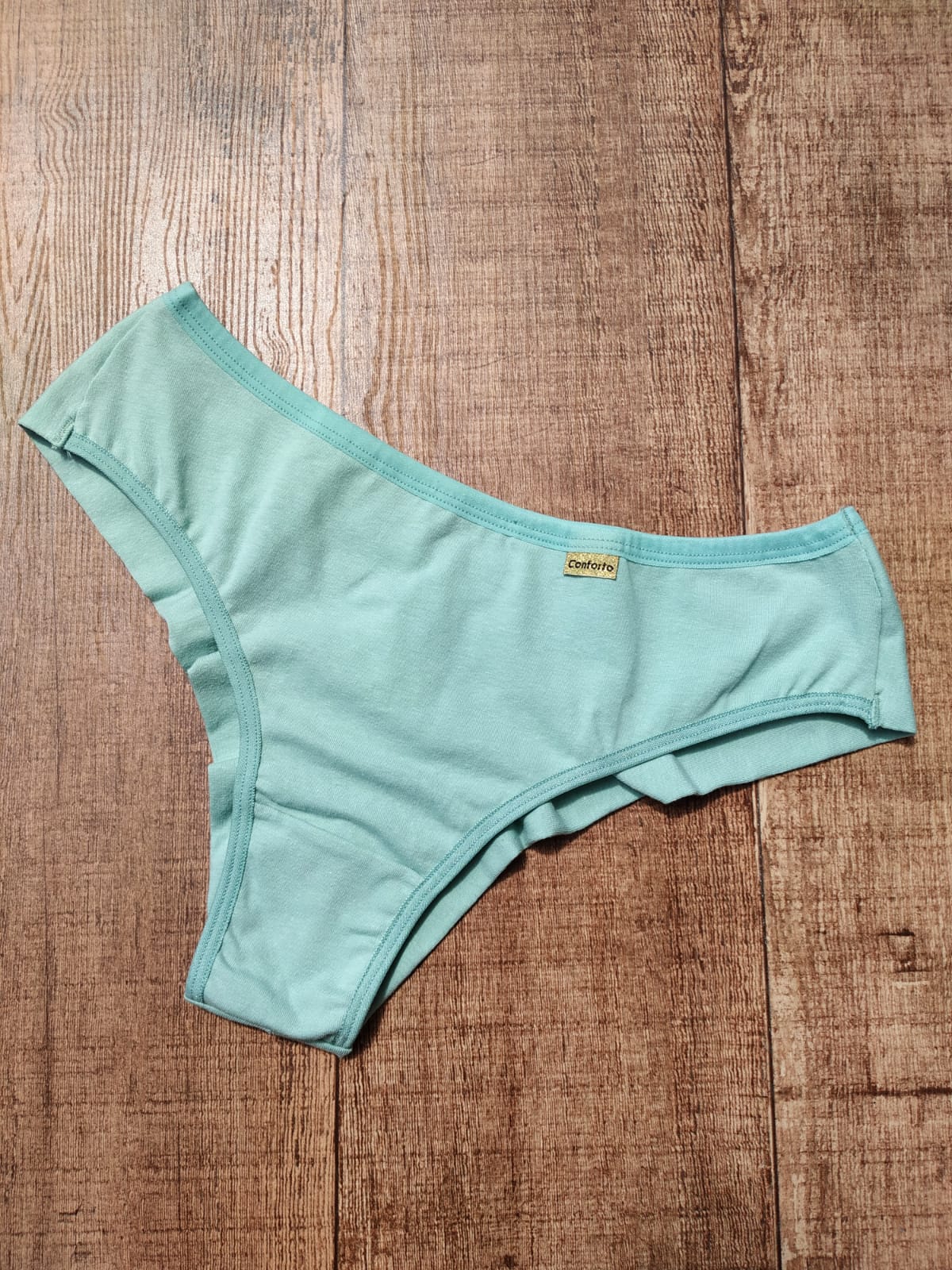 Calcinha Algodão Fio Duplo Estela — Calcinhas Femininas, Leve Tudo com Desconto — SKU 402719. Cor: Frozen, Lilás, Romance, Teos. Tamanho: M, G, GG