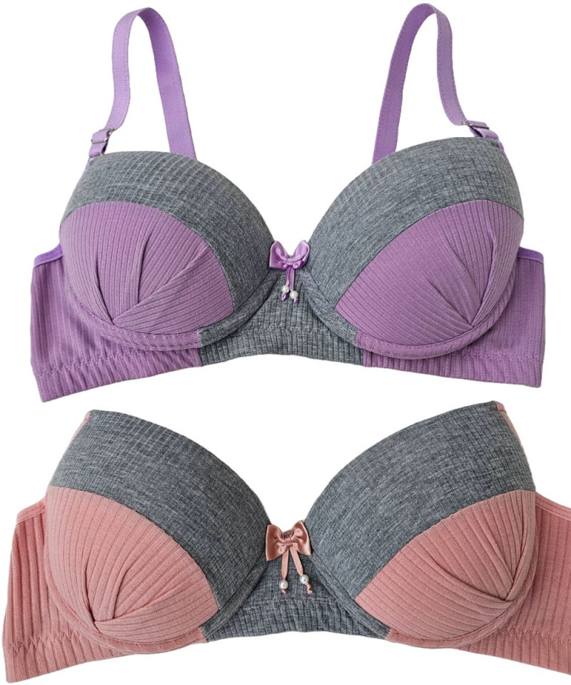 Sutiã Plus Size Vera — Leve Tudo com Desconto, Lingerie Plus Size — SKU 636326. Cor: Lilás, Romance, Teos, Marinho. Tamanho: 48, 50, 52