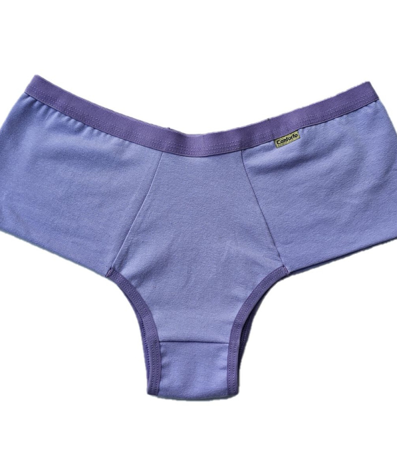 Calcinha Valentina — Calcinhas Femininas, Leve Tudo com Desconto — SKU 704572. Cor: Lilás, Marinho, Satim, Preto. Tamanho: M, G, GG