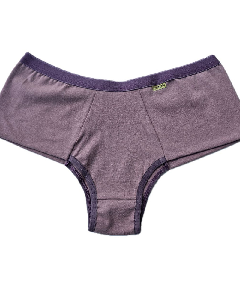 Calcinha Valentina — Calcinhas Femininas, Leve Tudo com Desconto — SKU 704572. Cor: Lilás, Marinho, Satim, Preto. Tamanho: M, G, GG