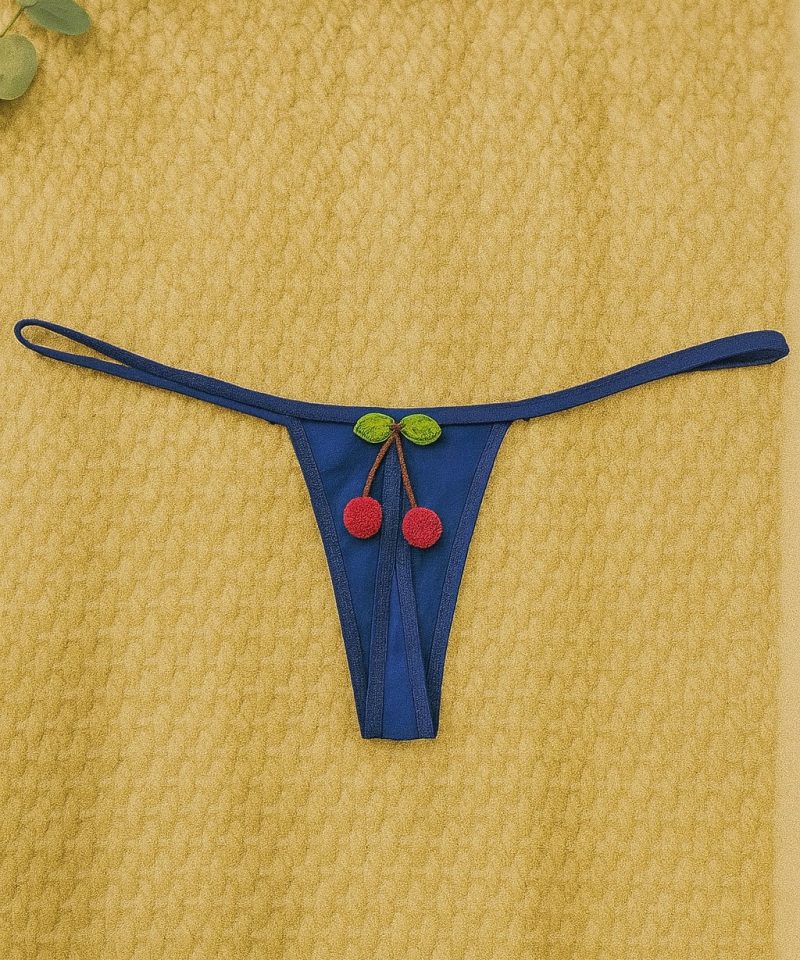 Calcinha Cereja — Calcinhas Femininas, Leve Tudo com Desconto — SKU CAL-CEREJA. Cor: Romance, Teos, Marinho, Sandia. Tamanho: M