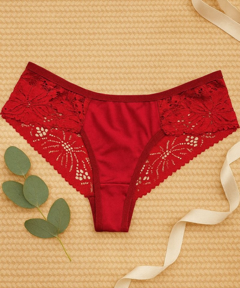Calcinha Pimenta — Calcinhas Femininas, Leve Tudo com Desconto — SKU CAL-PIMENTA. Cor: Romance, Sandia, Preto, Rubi. Tamanho: P, M, G, GG