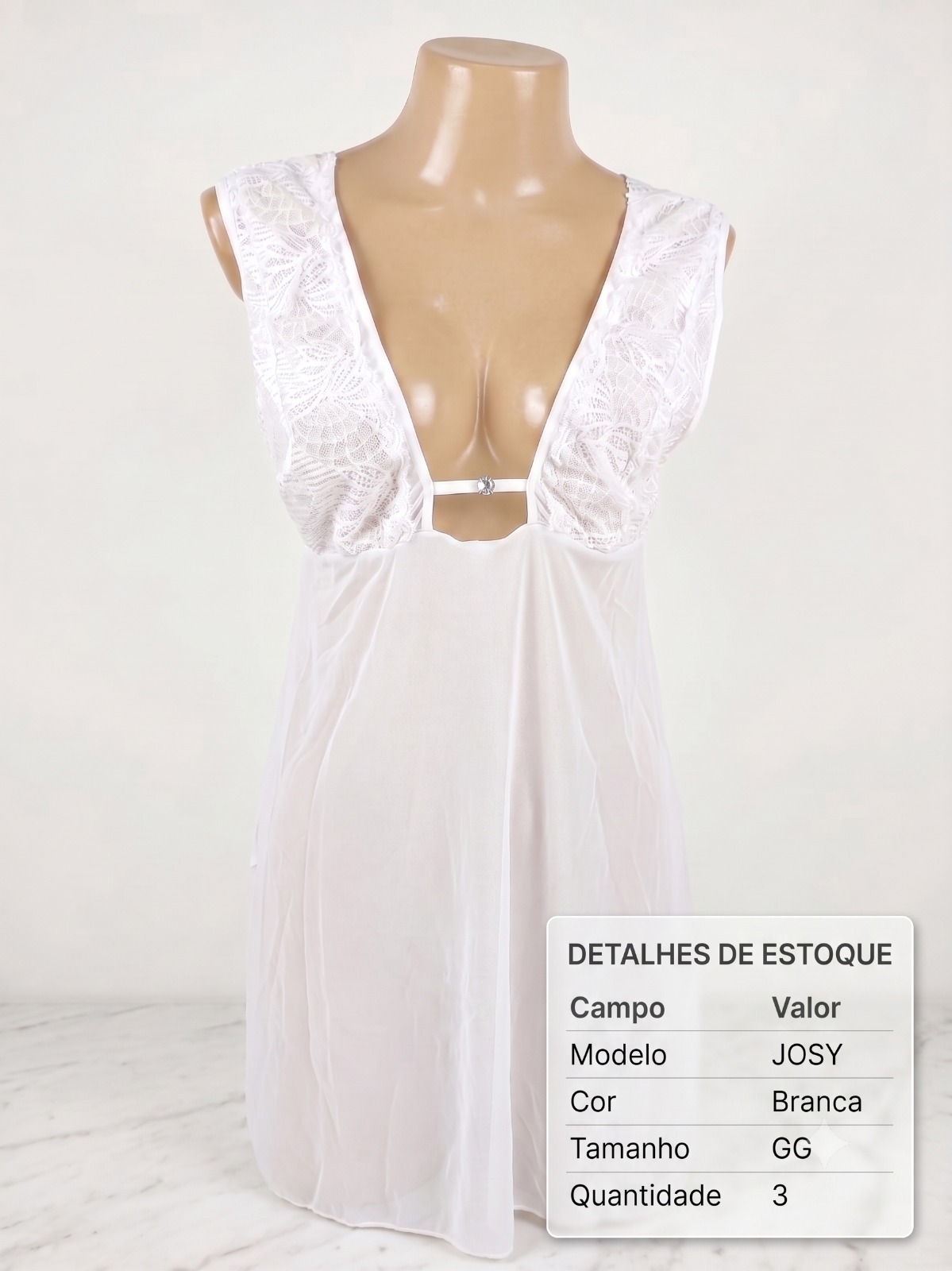 LOTE com 178 CAMISOLAS QUEIMA DE ESTOQUE — Body — SKU KIT-CAMISOLAS
